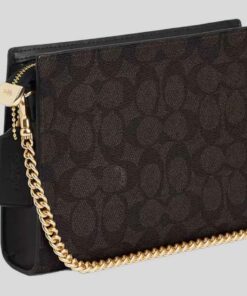 Alternative view of COACH SLIM CROSSBODY BAG IN SIGNATURE CANVAS