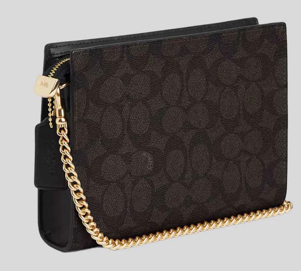 COACH SLIM CROSSBODY BAG IN SIGNATURE CANVAS - Imagen 2