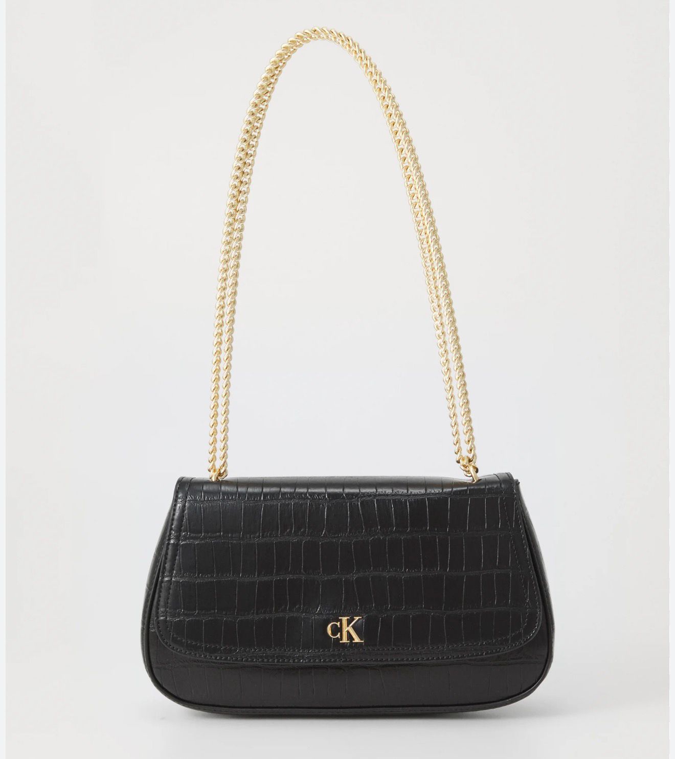 CALVIN KLEIN CROC EMBOSSED