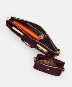 Alternative view of BOLSO COACH CRUZADO POPPY BURDEOS