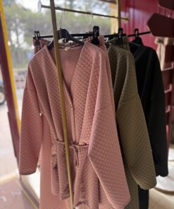 TOTAL LOOK ACOLCHADO CON CORDON CINTURA